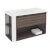 Mueble con lavabo resina 100cm Fresno/Blanco B-Smart BATH+