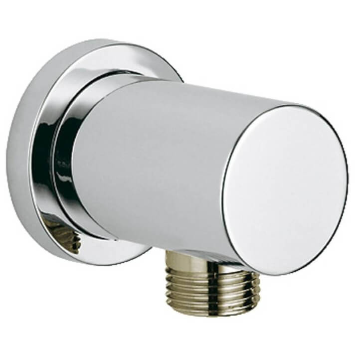 Codo de salida con florón redondo Grohe Rainshower