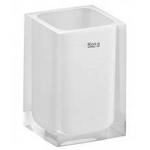 Vaso de encimera Ice Roca blanco