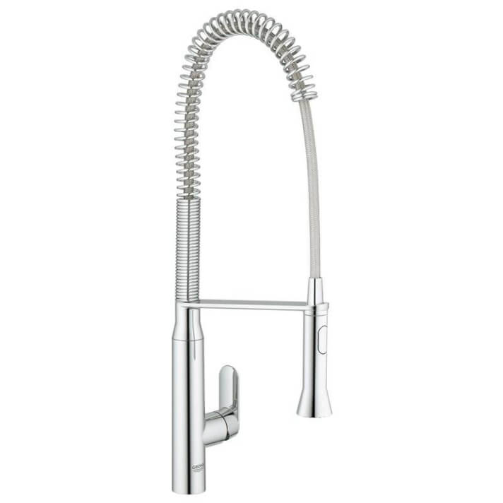 Grifo de fregadero Grohe K7 Teleducha alto