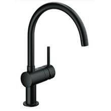 Grifo de fregadero Negro Grohe Minta en C