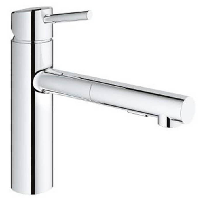 Grifo de fregadero Grohe Concetto Teleducha Doble Chorro