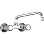 Grifería fregadero de pared 26 cm ESE-TRES