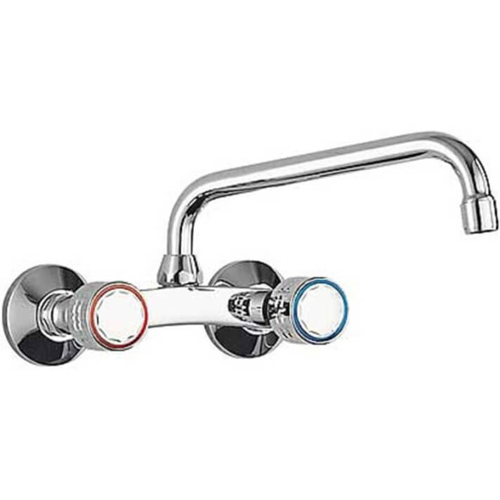 Grifer&iacute;a fregadero de pared 26 cm ESE-TRES