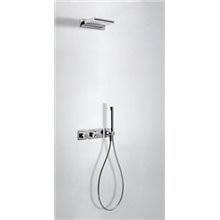 Kit de ducha termostático 2 vías Cascada TRES