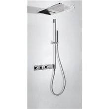Kit de ducha termostático 3 vías TRES Cascada RM+