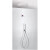 Kit de ducha termostático electrónico TRES RT Ø38