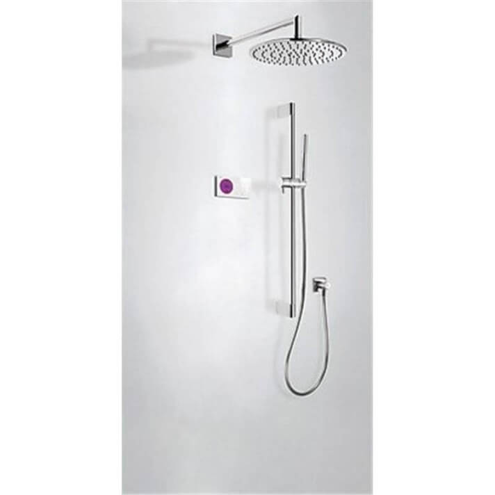 Kit de ducha termost&aacute;tico electr&oacute;nico TRES BRM C+