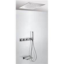 Kit de bañera termostático Cromoterapia y Cascada 3 vías TRES R