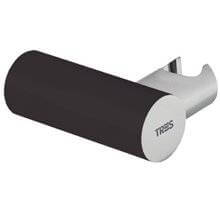Soporte orientable de ducha Negro TRES