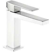 Grifo de lavabo Blanco cromo S SLIM TRES