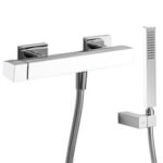 Kit de ducha Blanco Cromo SLIM TRES