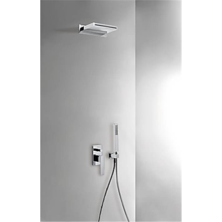 Conjunto de ducha 2 v&iacute;as Cascada TRES SLIM