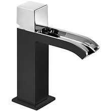 Grifo de lavabo Negro de Cascada Libre CUB CUADRO TRES