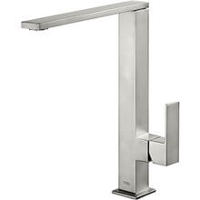 Grifo de lavabo de Acero TRES CUADRO L