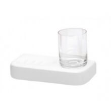 Jabonera + vaso VINTAGE