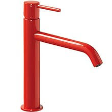 Grifo de lavabo Rojo M TRES STUDY 