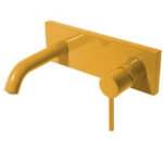 Grifería mural Amarillo BR TRES STUDY