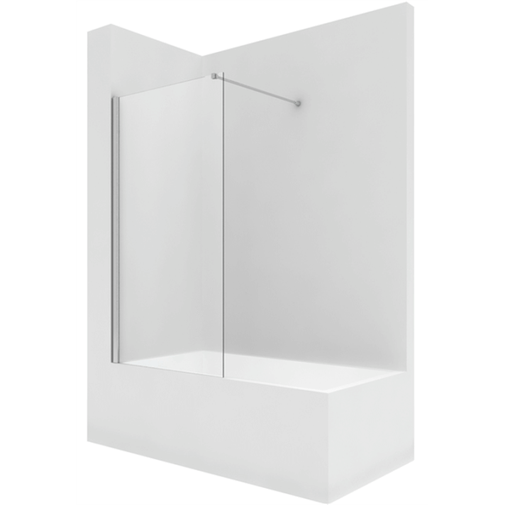 Mampara fija para bañera de 80cm Victoria Roca