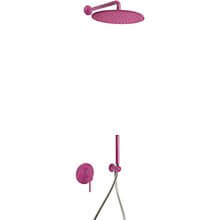Conjunto de ducha Violeta de 2 vías TRES STUDY