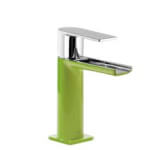 Grifo de lavabo Verde de Cascada TRES LOFT