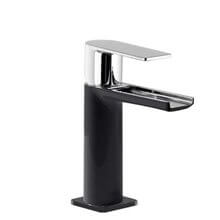 Grifo de lavabo Negro de Cascada TRES LOFT