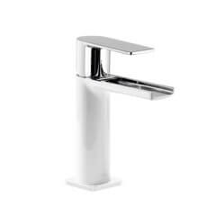 Grifo de lavabo Blanco de Cascada TRES LOFT