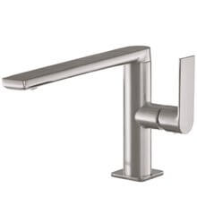 Grifo de lavabo recto de Acero TRES LOFT S