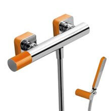 Kit de ducha Naranja TRES LOFT