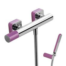 Kit de ducha Violeta TRES LOFT