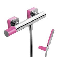 Kit de ducha Fucsia TRES LOFT