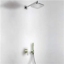 Conjunto de ducha Verde de 2 vías TRES LOFT