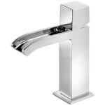 Grifo de lavabo Cascada Libre con desagüe CUB CUADRO-TRES
