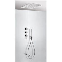 Kit de bañera-ducha termostático 3 vías RT CUADRO-TRES