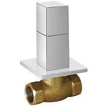 Llave de paso de 1/2" CUADRO-TRES