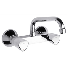 Grifo mezclador cocina bimando exterior Brava Roca