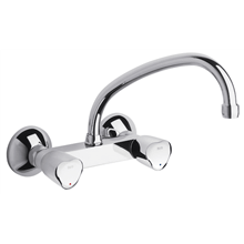 Grifo bimando cocina bimando exterior largo Brava Roca