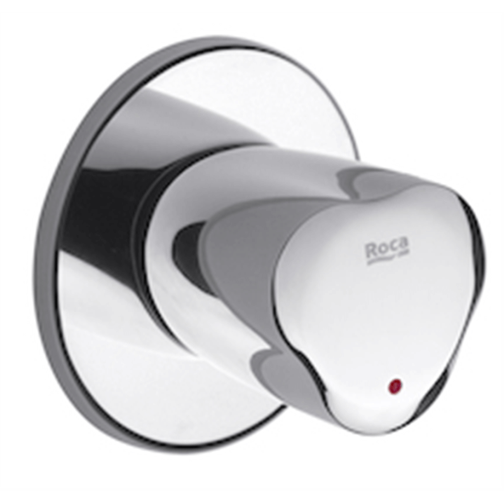 Llave de paso 2,2cm &iacute;ndice C Brava Roca