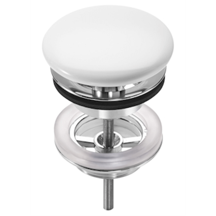 Desag&uuml;e tap&oacute;n fijo porcelana Aqua Roca
