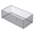 Caja organizadora rectangular Stratum-N Roca