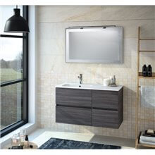 Mueble 60+40 cm 2 cajones SALGAR FUSSION LINE