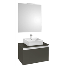 Pack mueble 80 cm gris mate Heima Roca
