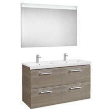 Pack mueble con lavabo cuatro cajones fresno Prisma Roca