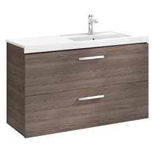 Mueble 110cm dos cajones fresno Prisma Roca