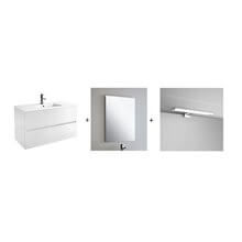 Conjunto baño SALGAR FUSSION LINE 800 Blanco Brillo