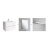 Conjunto baño SALGAR FUSSION LINE 1000 Sbiancato