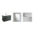 Conjunto baño SALGAR FUSSION LINE 1000 Gris Brillo