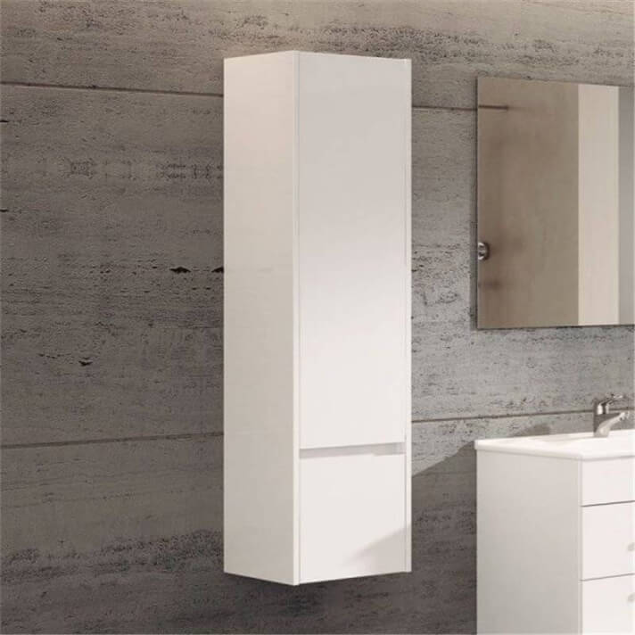Mueble columna blanco brillo TEGLER