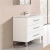 Mueble con lavabo Blanco brillo Ribera 60 TEGLER