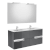 Mueble Pack gris 120cm Victoria-N Roca